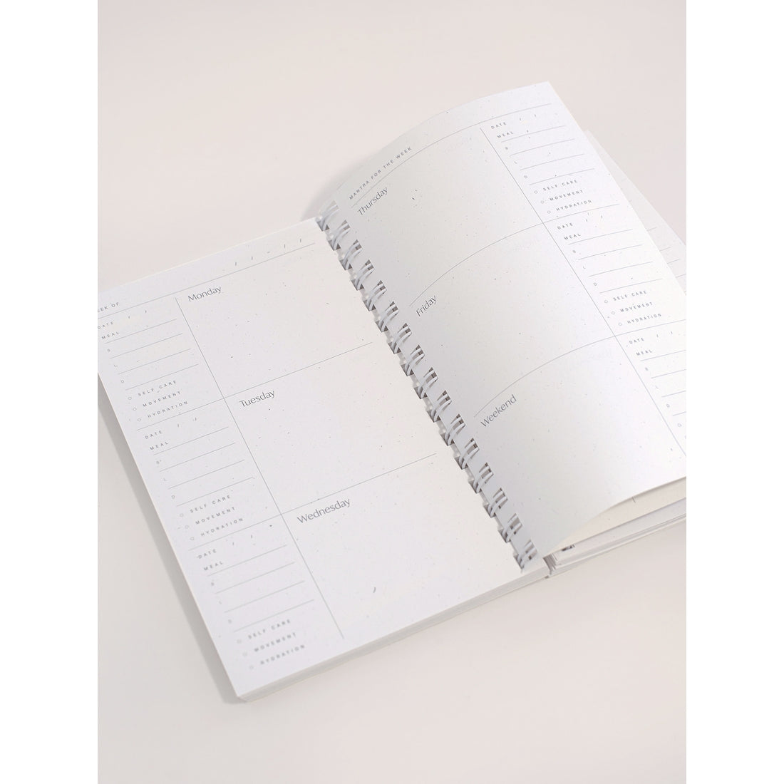 Wilde House Musings Weekly Planner in Sand