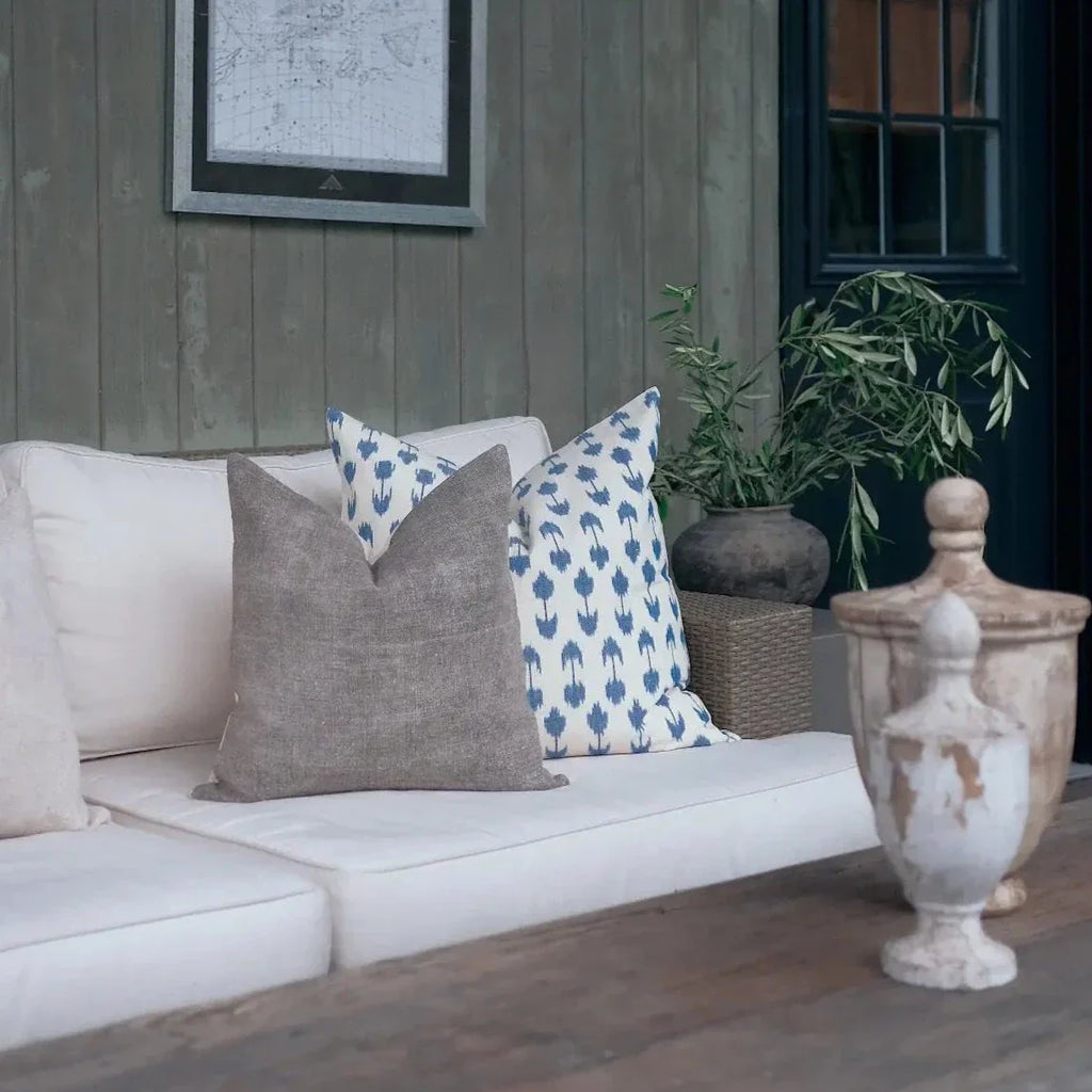 Soil to Studio MYRA - Handwoven Ikat Pillow
