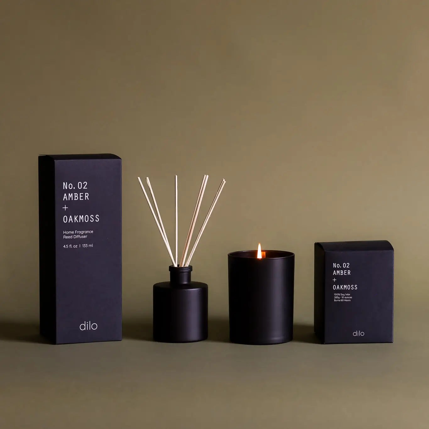 Amber & Oakmoss Reed Diffuser