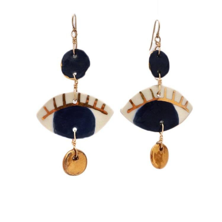 Dotted Occhi Earrings
