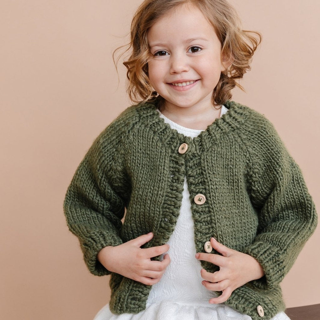 Classic Cardigan Olive