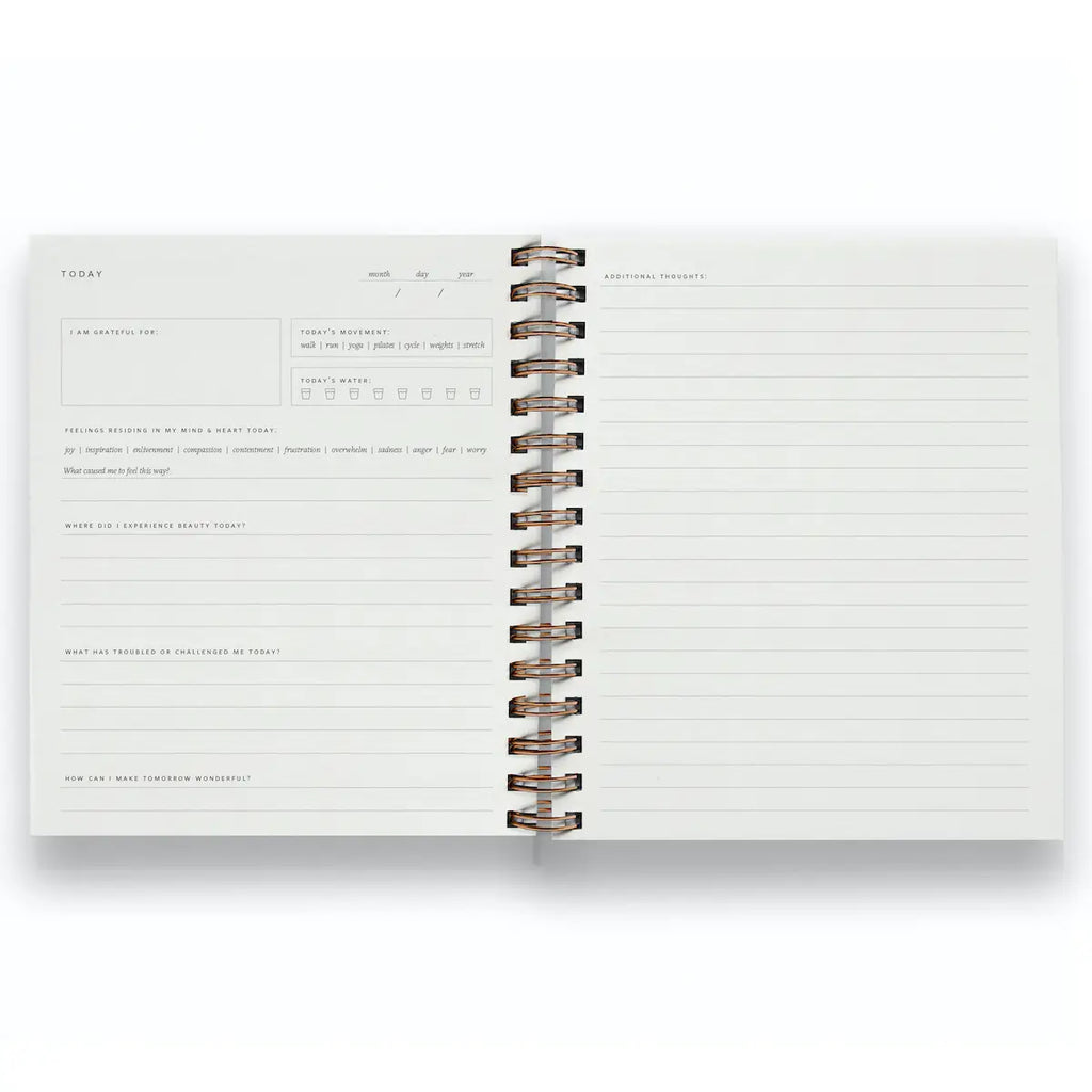 Ramona & Ruth Daily Pause Journal - Chalk White