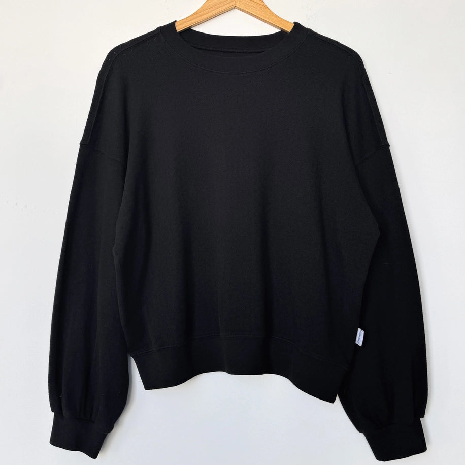 Pointelle Core Sweatshirt