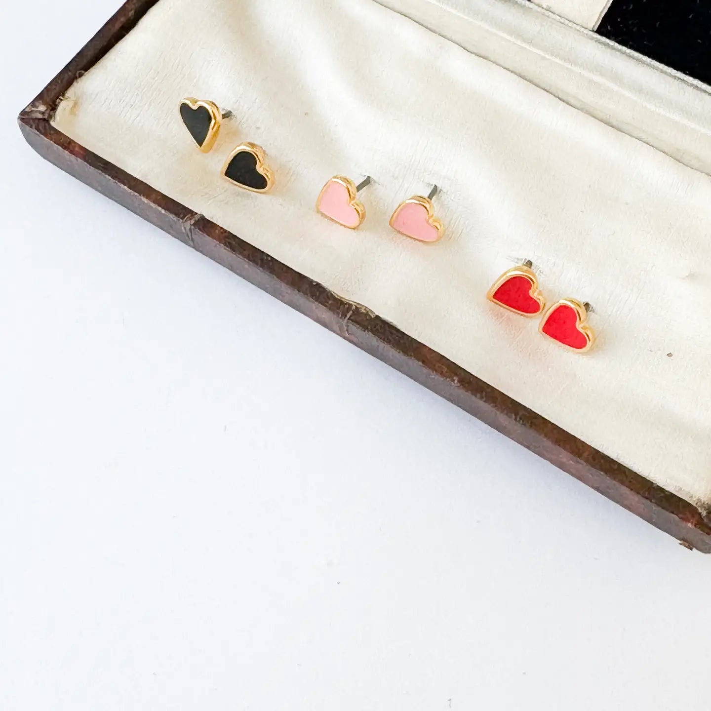Tiny Heart Studs