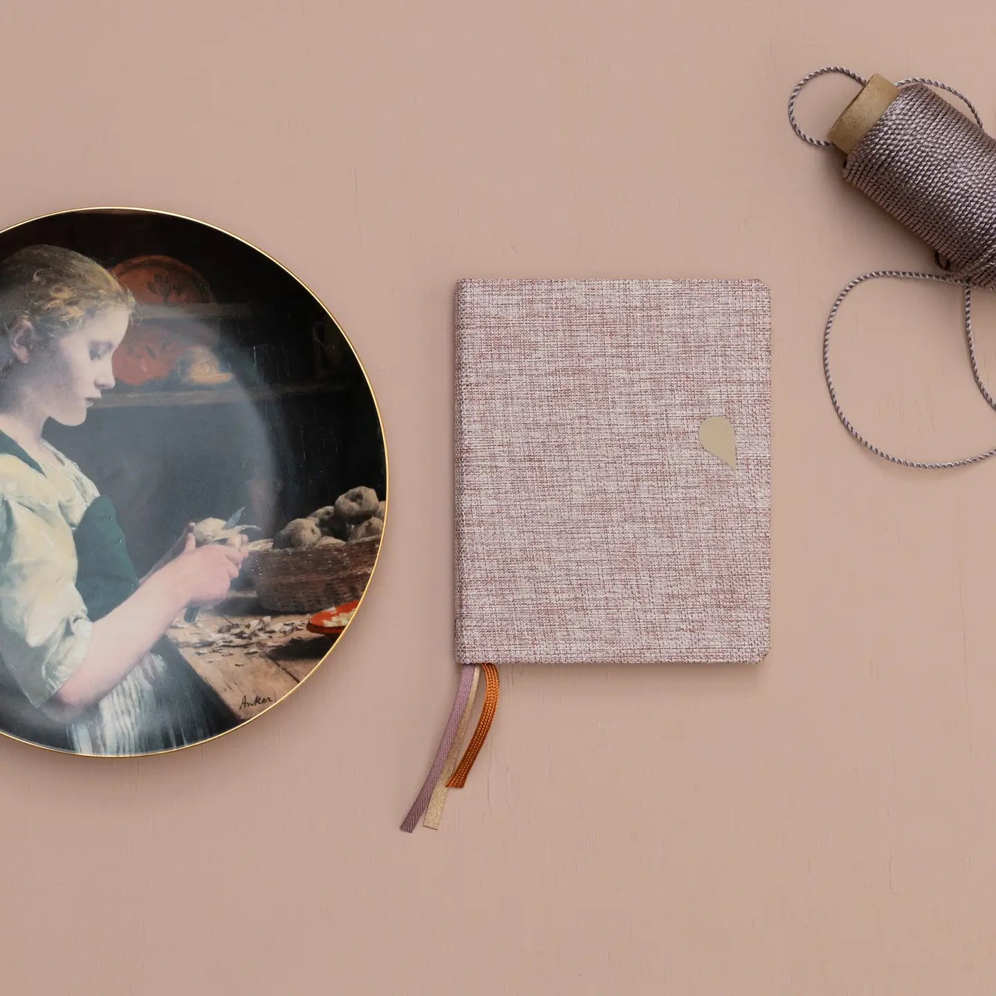 Tinne + Mia Notebook - Rose Dust