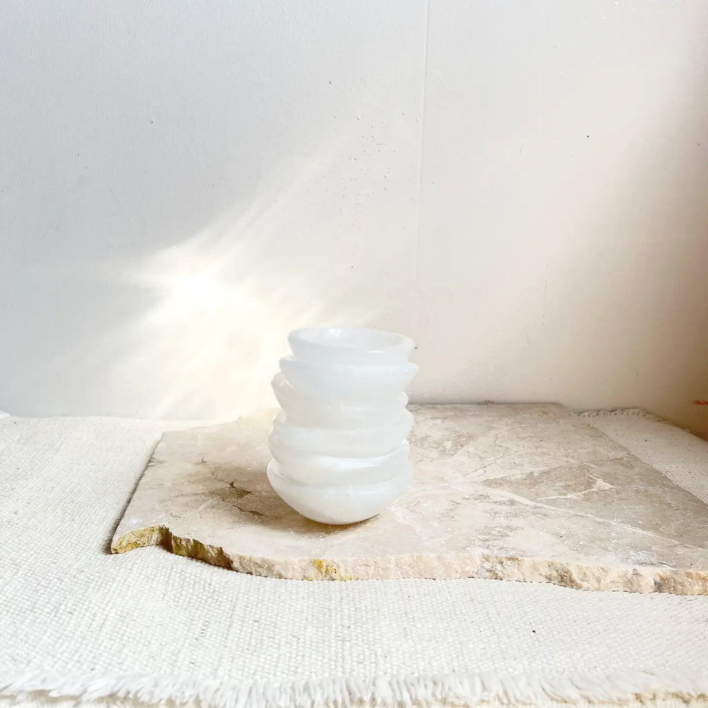 Selenite Bowl