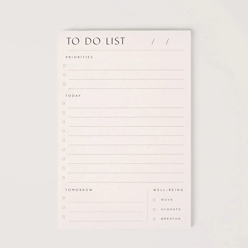 To Do List Pad