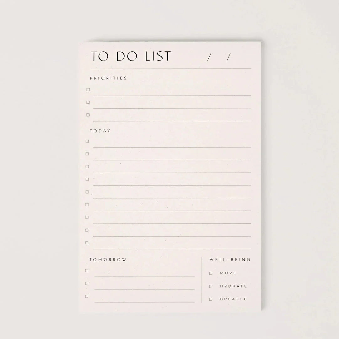 To Do List Pad